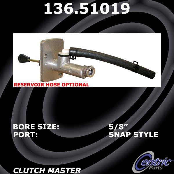 Centric Premium Clutch Master Cylinder 136.51019