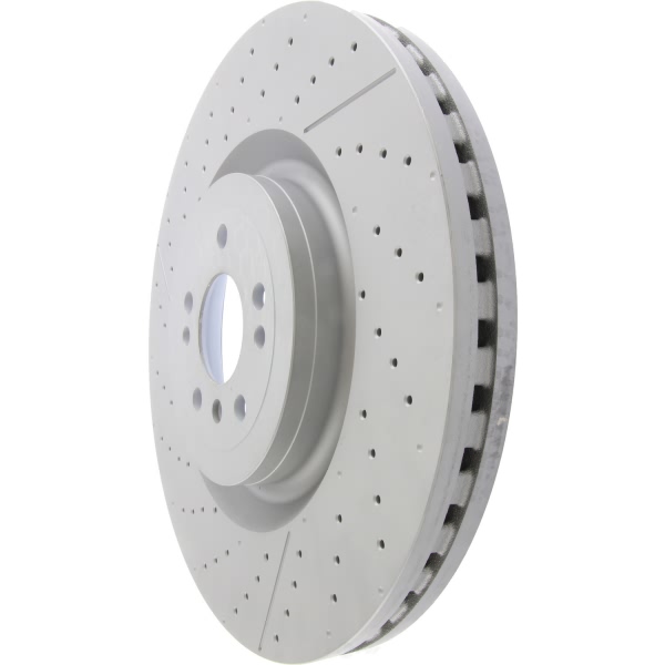 Centric SportStop Drilled and Slotted 1-Piece Front Brake Rotor 127.35130