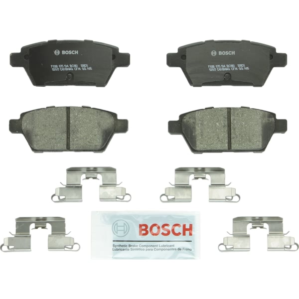 Bosch QuietCast™ Premium Ceramic Rear Disc Brake Pads BC1161