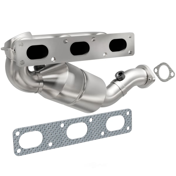 MagnaFlow Stainless Steel Exhaust Manifold with Integrated Catalytic Converter 452466