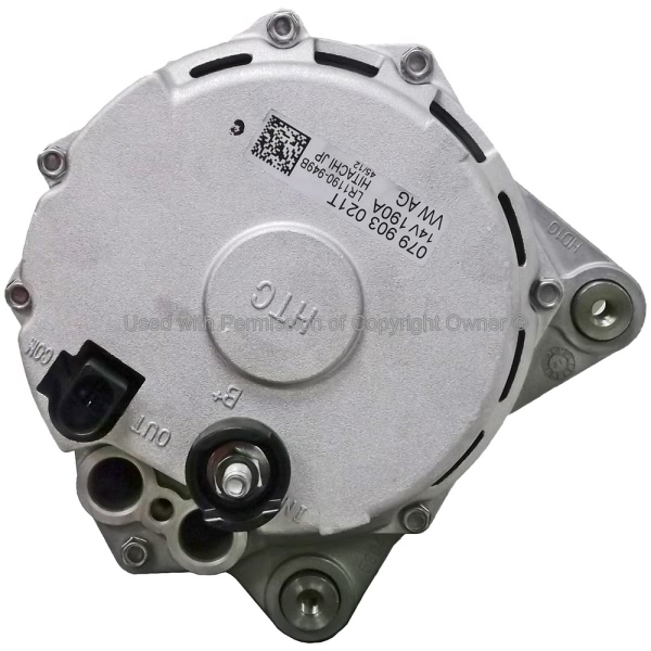 Quality-Built Alternator Remanufactured 11862