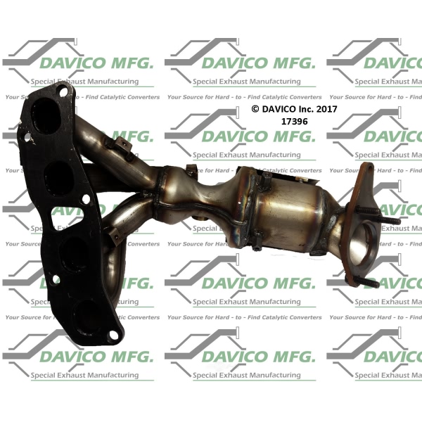 Davico Exhaust Manifold with Integrated Catalytic Converter 17396