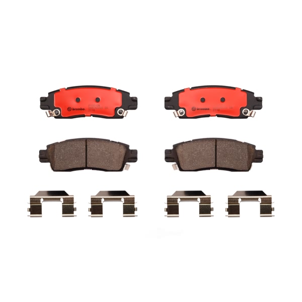 brembo Premium Ceramic Rear Disc Brake Pads P10010N