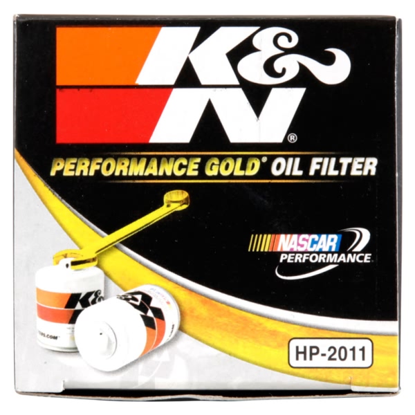K&N Performance Gold™ Wrench-Off Oil Filter HP-2011