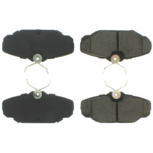 Centric Posi Quiet™ Semi-Metallic Rear Disc Brake Pads 104.06100