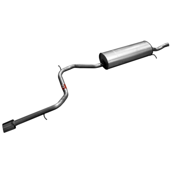 Walker Quiet Flow Rear Aluminized Steel Oval Exhaust Muffler And Pipe Assembly 48328