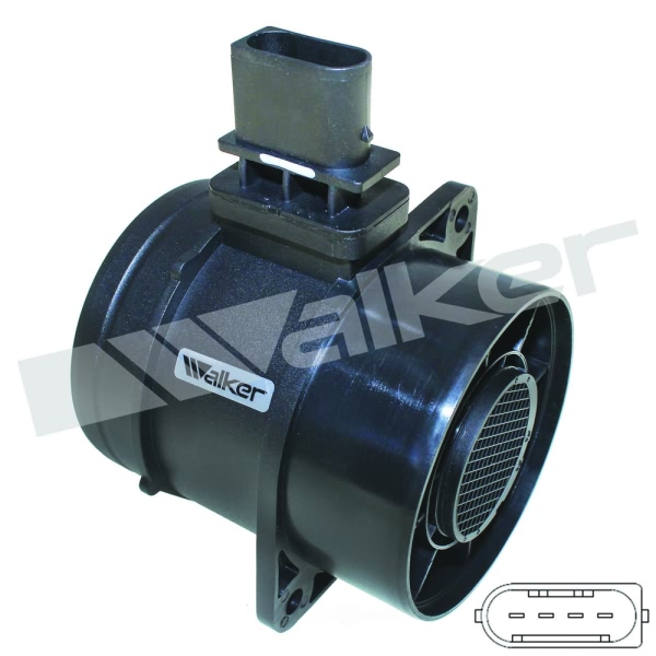 Walker Products Mass Air Flow Sensor 245-1180