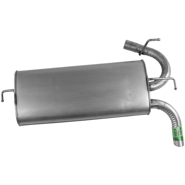 Walker Quiet Flow Stainless Steel Oval Bare Exhaust Muffler 50075