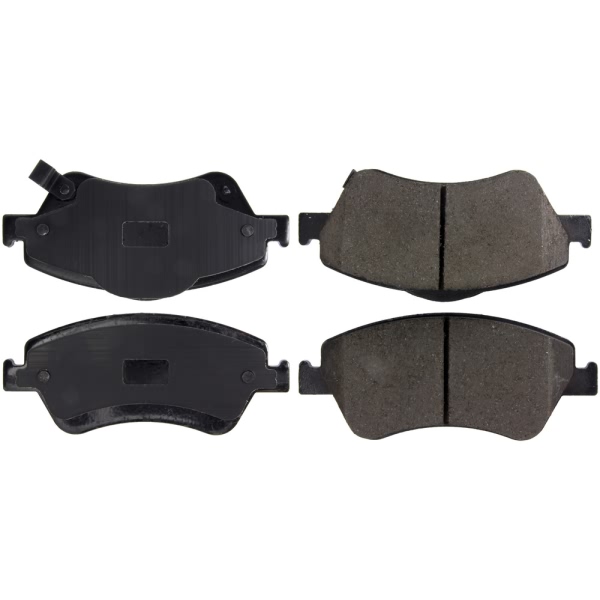 Centric Posi Quiet™ Ceramic Front Disc Brake Pads 105.15710