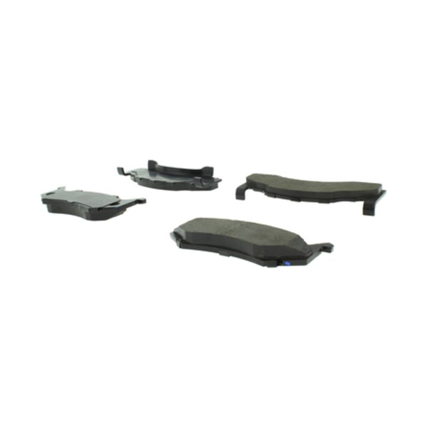 Centric Posi Quiet™ Extended Wear Semi-Metallic Front Disc Brake Pads 106.01230