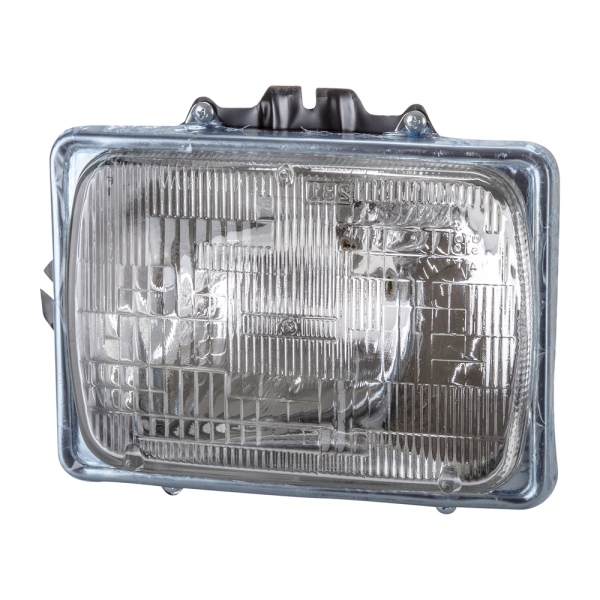 TYC Replacement 7X6 Rectangular Driver Side Chrome Sealed Beam Headlight 22-1040