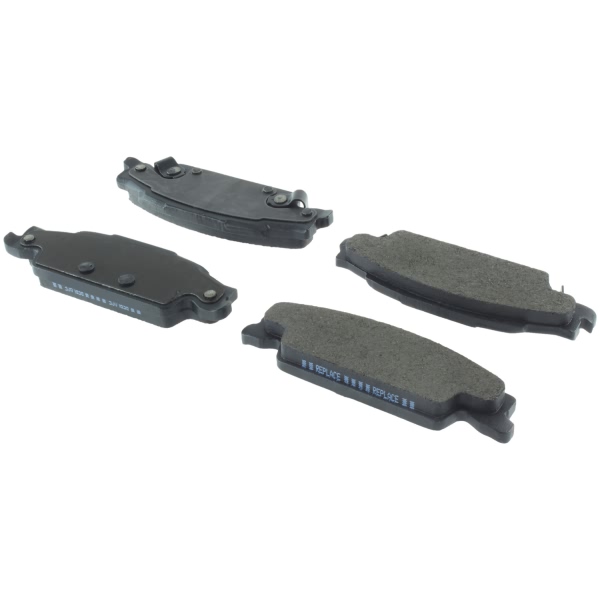 Centric Posi Quiet™ Semi-Metallic Rear Disc Brake Pads 104.09220