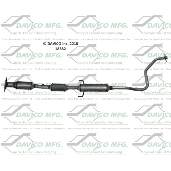 Davico Direct Fit Catalytic Converter and Pipe Assembly 18382