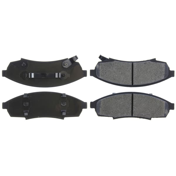 Centric Posi Quiet™ Semi-Metallic Front Disc Brake Pads 104.03760