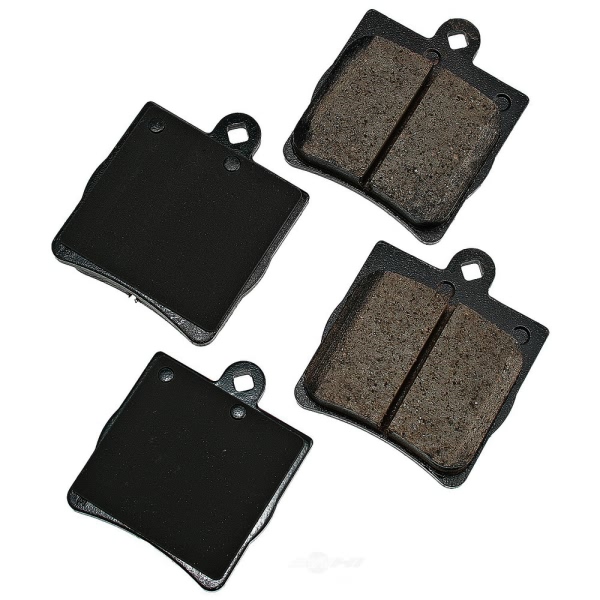 Akebono EURO™ Ultra-Premium Ceramic Rear Disc Brake Pads EUR779