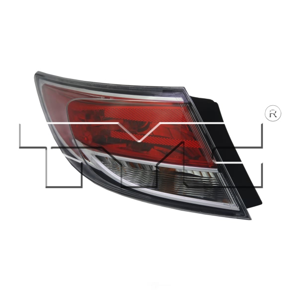 TYC Driver Side Outer Replacement Tail Light 11-6408-00