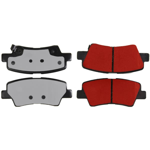 Centric Posi Quiet Pro™ Ceramic Rear Disc Brake Pads 500.14450