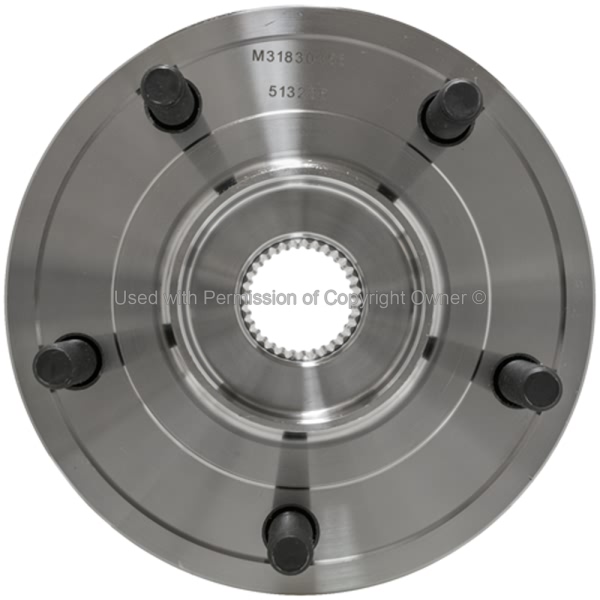 Quality-Built WHEEL BEARING AND HUB ASSEMBLY WH513286
