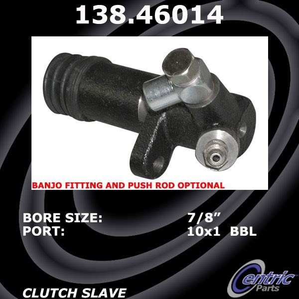 Centric Premium Clutch Slave Cylinder 138.46014