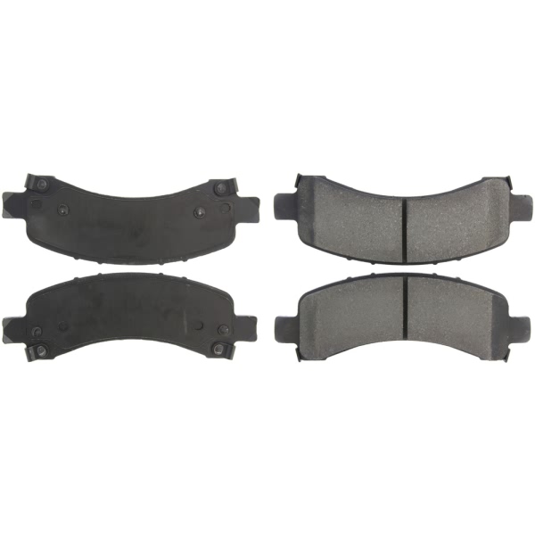 Centric Premium™ Semi-Metallic Brake Pads With Shims And Hardware 300.09741