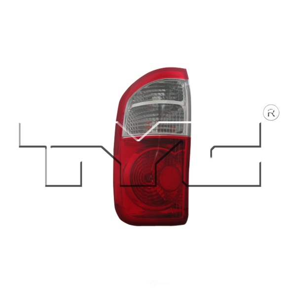 TYC Driver Side Replacement Tail Light 11-6038-00