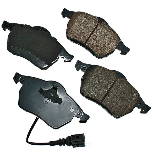 Akebono EURO™ Ultra-Premium Ceramic Front Disc Brake Pads EUR687