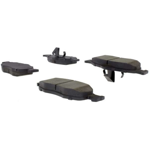 Centric Posi Quiet™ Extended Wear Semi-Metallic Front Disc Brake Pads 106.06480