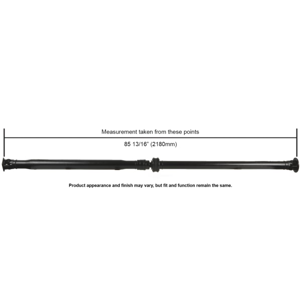 Cardone Reman Remanufactured Driveshaft/ Prop Shaft 65-6005