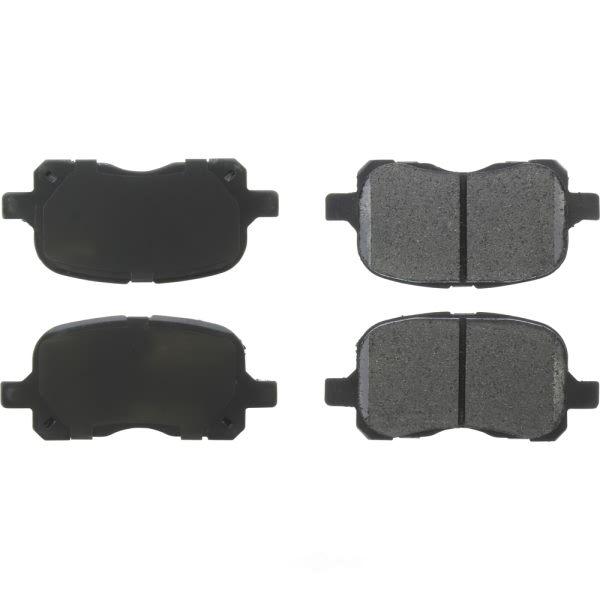Centric Posi Quiet™ Extended Wear Semi-Metallic Front Disc Brake Pads 106.07410