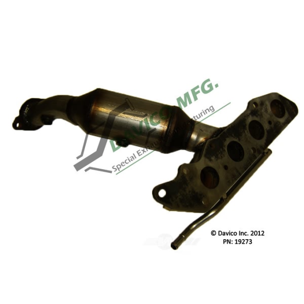 Davico Exhaust Manifold with Integrated Catalytic Converter 19273