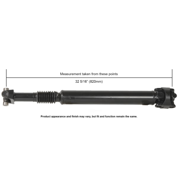 Cardone Reman Remanufactured Driveshaft/ Prop Shaft 65-9721