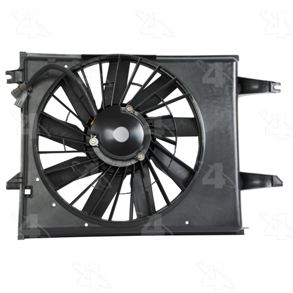 Four Seasons Dual Radiator And Condenser Fan Assembly 75221