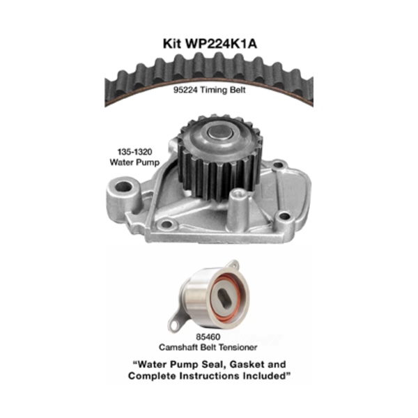 Dayco Timing Belt Kit With Water Pump WP224K1A