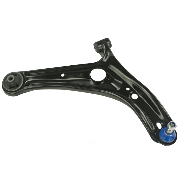 Mevotech Supreme Front Passenger Side Lower Non Adjustable Control Arm And Ball Joint Assembly CMS86101