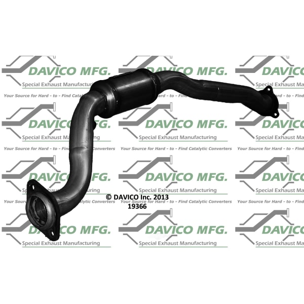 Davico Direct Fit Catalytic Converter and Pipe Assembly 19366