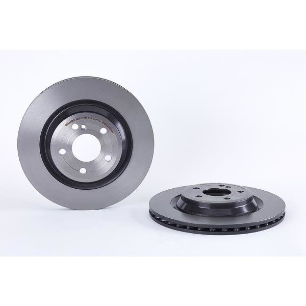 brembo UV Coated Series Vented Rear Brake Rotor 09.B743.41