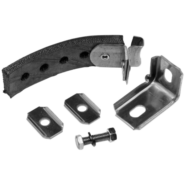 Walker Steel Rubber Silver Black Exhaust Hanger 35210