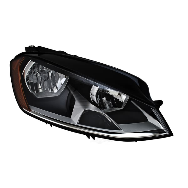 Hella Headlight Assembly - Passenger Side 011956241