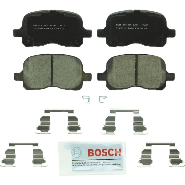 Bosch QuietCast™ Premium Ceramic Front Disc Brake Pads BC741