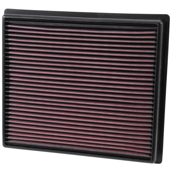 K&N 33 Series Panel Red Air Filter （11.813" L x 10.313" W x 1.625" H) 33-5017