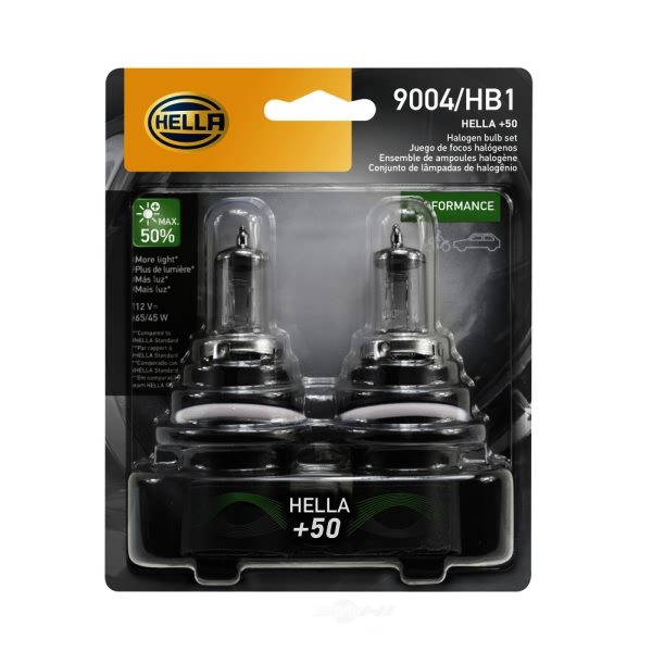 Hella 9004P50Tb Performance Series Halogen Light Bulb 9004P50TB