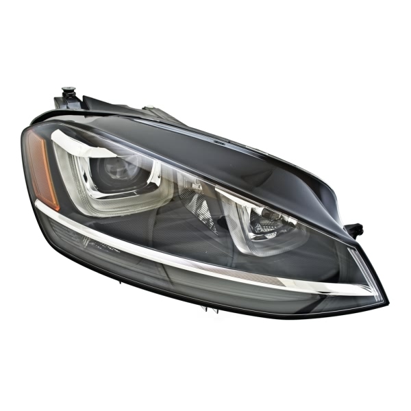 Hella Headlight Assembly - Passenger Side 011956261