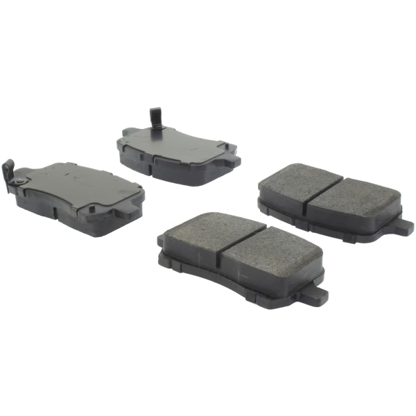 Centric Posi Quiet™ Semi-Metallic Front Disc Brake Pads 104.10280