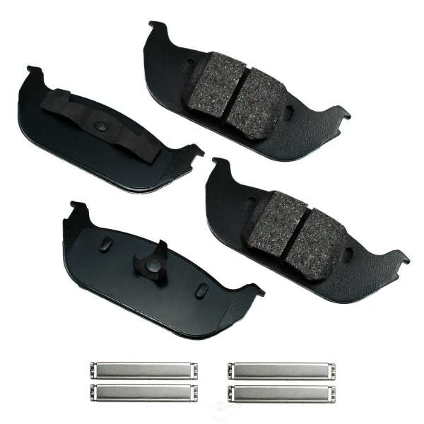 Akebono Pro-ACT™ Ultra-Premium Ceramic Rear Disc Brake Pads ACT952