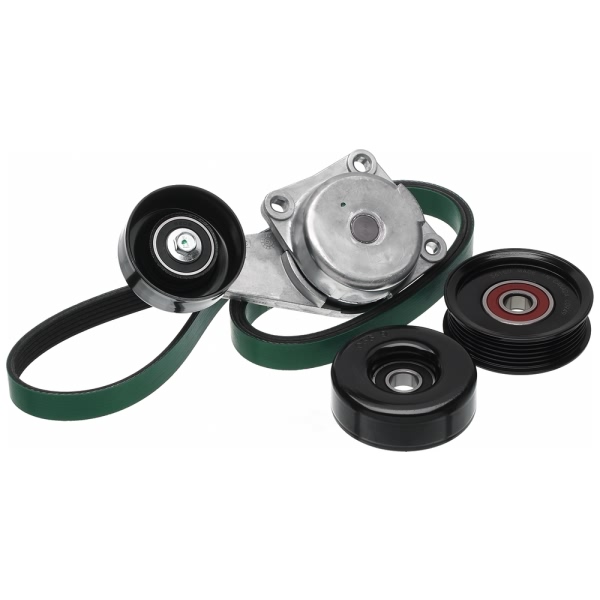 Gates Micro V Serpentine Belt Drive Component Kit 90K-38274F