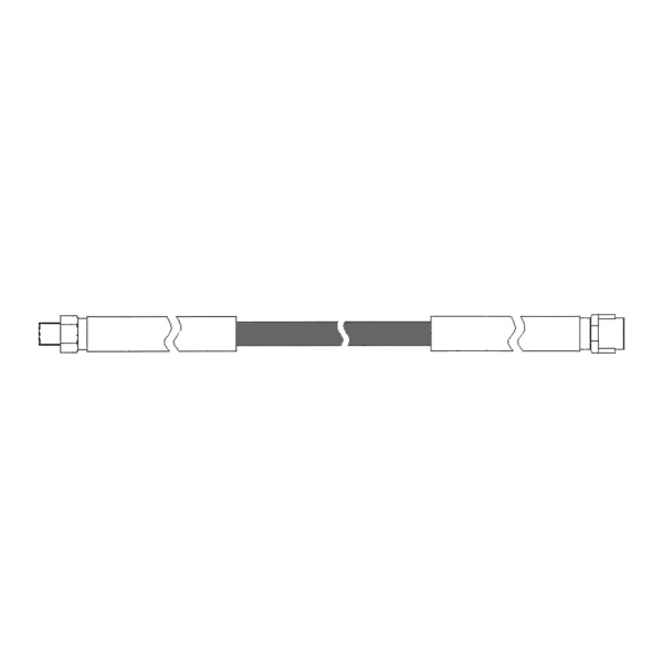 Centric Front Brake Hose 150.35039