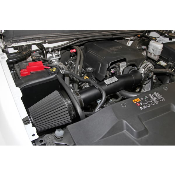 K&N 71 Series Blackhawk Induction® Aluminum Textured Black Cold Air Intake System with Black Filter 71-3070