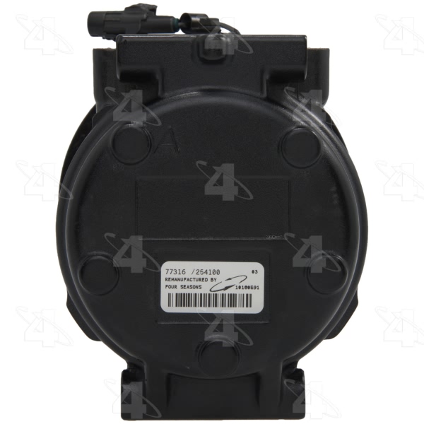 Four Seasons Remanufactured A C Compressor With Clutch 77316