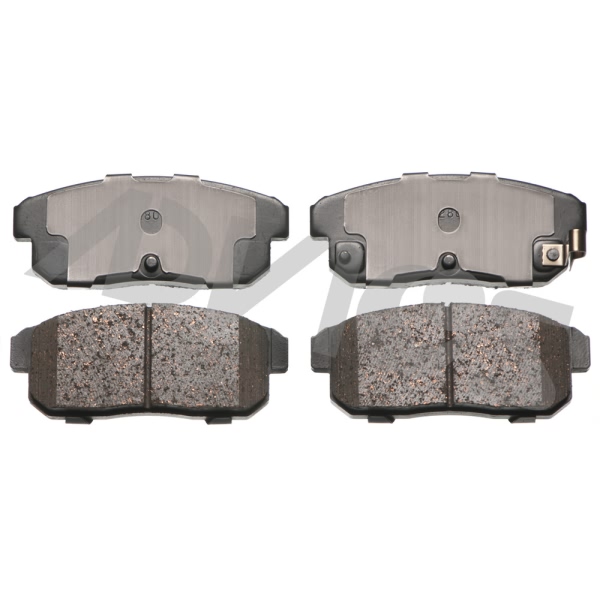 Advics Ultra-Premium™ Ceramic Rear Disc Brake Pads AD1008