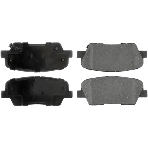 Centric Posi Quiet™ Ceramic Rear Disc Brake Pads 105.12840